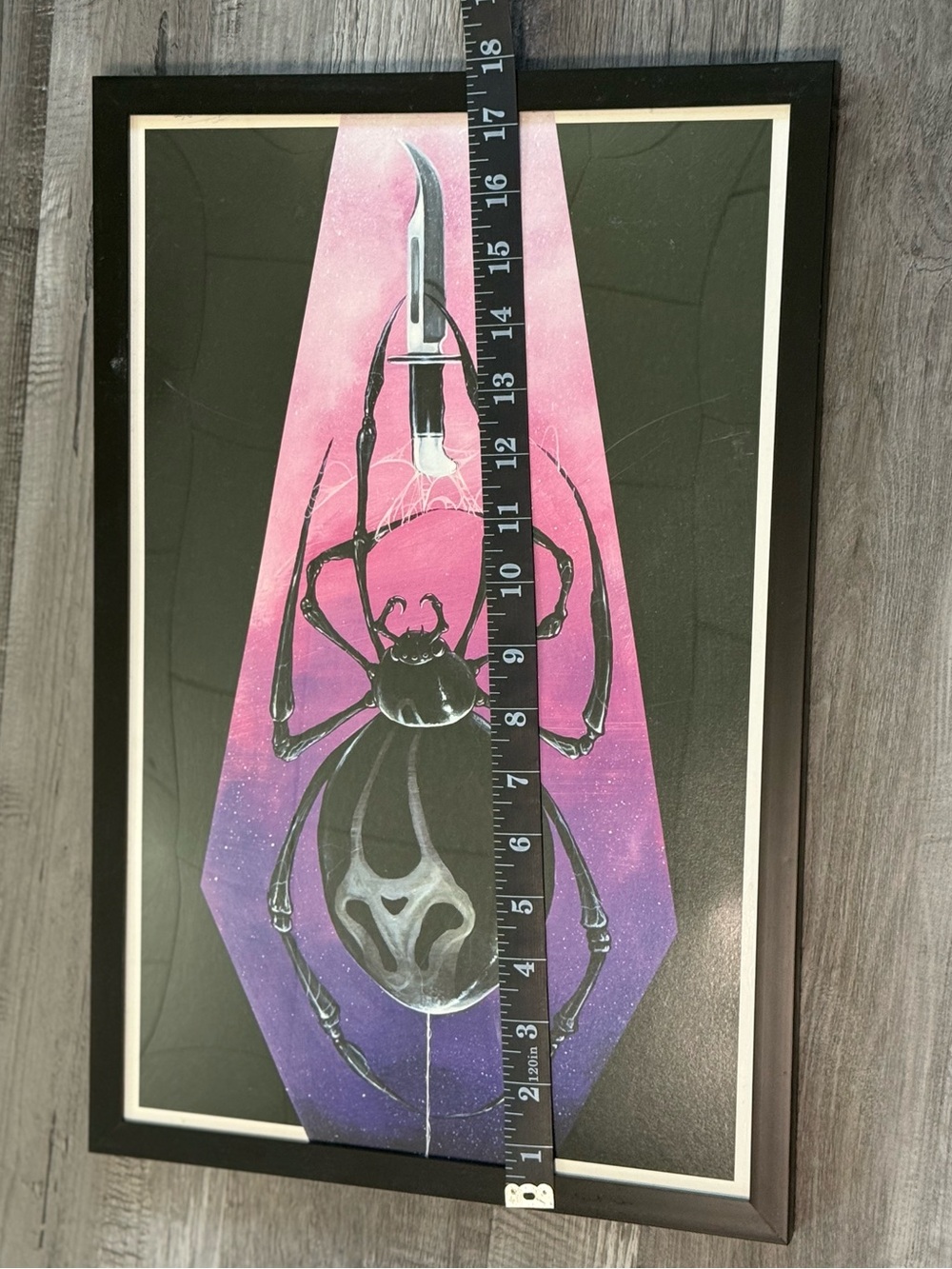 Horror - Scream - Ghostface Spider Coffin Art Print - Picture 2 of 4